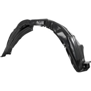 Front Fender Liner for Toyota Sienna 2011-2017 Right (Passenger), Plastic Material, Vacuum Formed, with Extension Sheet, Excludes SE Model, Replacement