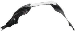 Front Fender Liner for Toyota Sienna 2011-2020 Right (Passenger), with Insulation Foam and Extension Sheet, Plastic, Vacuum Form, SE Model, Replacement