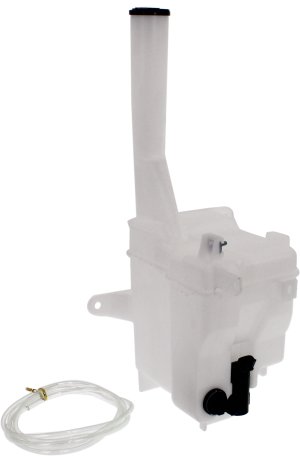 Washer Reservoir Assembly for Toyota Camry 2002-2006, with Pump and Cap, with Sensor, for Japan Built Vehicle, Replacement