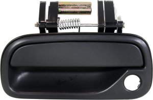 Front Exterior Door Handle for Toyota Tundra 2000-2006, Left (Driver), Textured Black, Standard/Extended Cab Pickup, Replacement