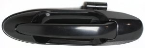 Rear Exterior Door Handle for Toyota Land Cruiser/Lexus LX470, 1998-2007, Left (Driver), Smooth Black, Replacement