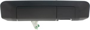Tailgate Handle for Toyota Tacoma 2009-2015, Outside, Textured Black, with Camera Hole, without Keyhole, Cam and Cable, Replacement