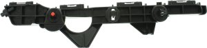 Rear Bumper Bracket, Right (Passenger) Side Support for Toyota RAV4 2013-2015, Plastic Material, Excludes EV Model, Replacement