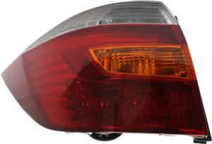 Tail Light Assembly for 2010 Toyota Highlander Sport Model, Left (Driver), USA Built Vehicle, Replacement