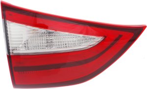 Tail Light Assembly for Toyota Sienna 2015-2019, Inner Left (Driver) Side, Excludes SE Model, Replacement