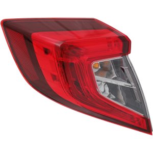2016 - 2021 Honda Civic Tail Light Rear Lamp - Left (Driver)