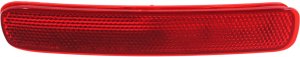 Rear Bumper Reflector Light for 2011-2013 Toyota Highlander, Left (Driver) Side, Replacement