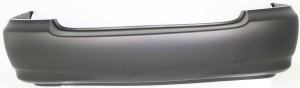 Rear Bumper Cover for Toyota Matrix 2003-2008, Primed (Ready to Paint), without Spoiler Holes, Replacement