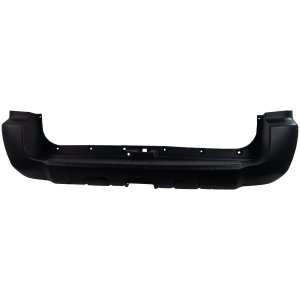 Rear Bumper Cover for Toyota 4Runner 2006-2009, Primed (Ready to Paint), with Trailer Hitch, Replacement