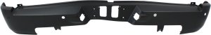 Rear Bumper Cover for Tundra 2007-2013, Primed (Ready to Paint), Plastic, with Parking Assist Sensor Holes, Replacement