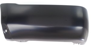 Rear Bumper End for Toyota 4Runner 1999-2002, Left (Driver) Side, Outer, Primed To Match, Steel, Without Fender Flares, for Base/SR5 Models, Replacement