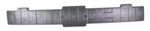 Rear Bumper Absorber for Toyota Prius 2010-2015/Prius Plug-In 2012-2015, Made of Energy Efficient ABS, Replacement