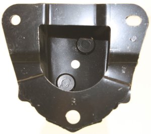 Rear Bumper Bracket Reinforcement in Steel for Toyota Prius (2010-2015), Prius Plug-In (2012-2015) Right (Passenger), Replacement