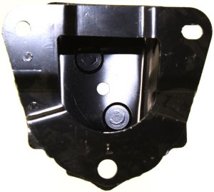 Steel Rear Bumper Bracket for Toyota Prius 2010-2015, Prius Plug-In 2012-2015, Left (Driver) Side, Reinforcement, Replacement