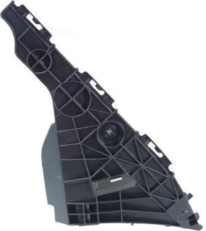 Rear Bumper Bracket Right (Passenger) Side Support for Toyota Yaris Sedan, 2007-2012, Plastic, Replacement