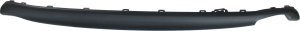 Rear Lower Valance Center Spoiler for Toyota Corolla 2011-2013, Textured, S/XRS Models, Replacement