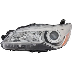 Headlight Assembly for Toyota Camry 2015-2017, Left (Driver) Side, Halogen Light, Compatible with LE/XLE Models, Replacement