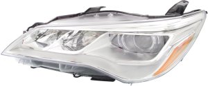 Headlight Assembly for Toyota Camry 2015-2017, Left (Driver) Side, LED, XLE Model, Excludes Hybrid Model, Replacement