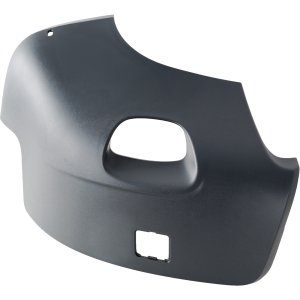 Front Bumper End for Volvo XC90 (2003-2006), Left (Driver), Primed (Ready to Paint), with Fog Light Hole, Replacement