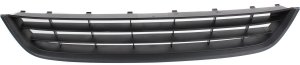 Front Bumper Grille for Volkswagen CC 2009-2012/Passat CC 2009-2010, Center, Lower, Primed (Ready to Paint), Replacement