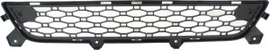 Front Bumper Grille Cover for Volvo XC60 2010-2013, Textured, Without Parking Aid, Replacement