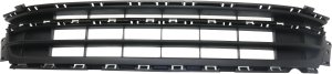 Front Bumper Grille for Volkswagen Jetta 2015-2018, Textured, without Intelligent Parking Assist System Holes, Excludes GLI Model, Replacement