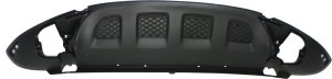 Front Lower Valance Spoiler for Volkswagen Touareg 2008-2010, Textured, Replacement