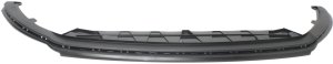 Front Lower Valance Spoiler for Volkswagen Passat CC 2013-2017, Textured Finish, Excludes R-Line Model, Replacement