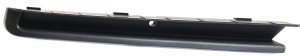 Front Bumper Molding End Plate for Volkswagen Jetta 2015-2018, Right (Passenger), Textured with Fog Light Holes, Excludes Wolfsburg Edition Model 2018-2018, Replacement