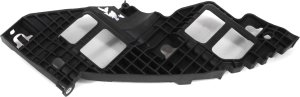 Front Bumper Bracket for Volkswagen Golf/GTI/Jetta 2010-2014, Left (Driver) Side, Inner Cover Locating Guide, Plastic, Hatchback/Wagon, Replacement