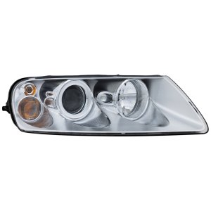 Headlight Assembly for Volkswagen Touareg 2004-2007, Right (Passenger), Halogen, Excluding V10 TDI Engine, Replacement