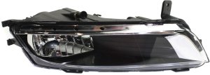 Front Fog Light Assembly for Volkswagen CC 2013-2017, Left (Driver) Side, Replacement