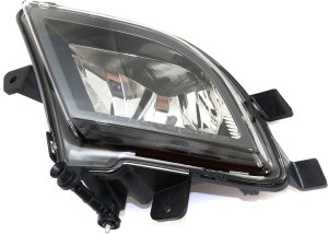 Front Fog Light Assembly for Volkswagen Jetta 2015-2018, Left (Driver) Side, Excludes GLI Model, Replacement