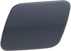 Primed (Ready to Paint) Headlight Washer Cover for Volkswagen Touareg 2008-2010, Left (Driver), Replacement