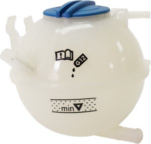 Coolant Tank (Radiator Spare Tank) with Cap for Volkswagen Jetta (2005-2018), Passat (2006-2018), Q3 (2015-2018), Replacement