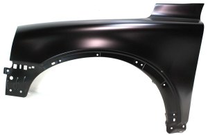 Front Fender for Volvo XC90, Primed (Ready to Paint), Steel, Without Signal Light Hole, Left (Driver), 2003-2014, Replacement