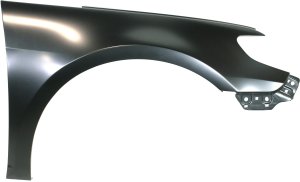 Front Fender for Volkswagen Passat CC 2009-2017, Right (Passenger), Primed (Ready to Paint), without Side Light Hole, Replacement
