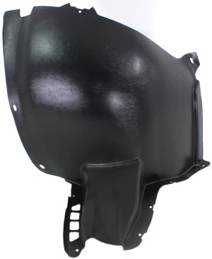 Front Fender Liner, Right (Passenger), Front Section for EOS 2007-2016, Vacuum Formed Plastic, Replacement