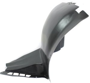 Front Fender Liner for EOS 2007, Left (Driver), Plastic, Vacuum Form, Front Section,To VIN 7026000, Replacement