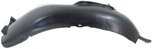 Front Fender Liner, Right (Passenger) Side, Plastic, Vacuum Form for 2007 EOS to VIN 7026000, Rear Section, Replacement