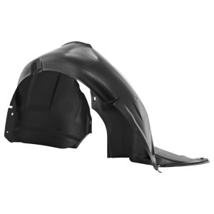 Front Fender Liner for Volkswagen Jetta Sedan 2011-2014, Right (Passenger) Side, Made of Plastic, Vacuum Form, Compatible with Hybrid 2013-2014, Excludes GLI Model, Replacement