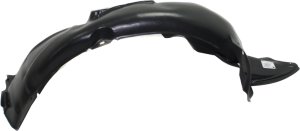 Front Fender Liner, Right (Passenger) for Volkswagen Jetta GLI Model Sedan, 2012-2015, Plastic, Vacuum Form, Replacement