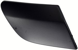 Headlight Washer Cover Right (Passenger) for Volkswagen Jetta 2005-2010, Black, Replacement