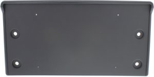 Rear License Plate Bracket for Volkswagen Golf Hatchback, Model Years 2010-2014, Replacement