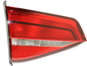 Tail Light Assembly for Volkswagen Jetta Hybrid Model, 2015-2015, Inner, Left (Driver), Halogen, Replacement