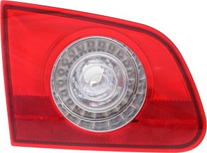 Tail Light for Volkswagen Passat Wagon 2007-2010, Left (Driver), Lens and Housing, on Liftgate, Replacement