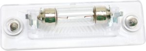 Rear License Plate Light Assembly for Volkswagen Passat (2001-2008), Jetta (2005-2010), Right (Passenger)=Left (Driver), Replacement