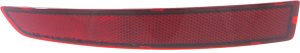 2015 - 2018 Volkswagen Jetta Rear Bumper Reflector - Left (Driver)