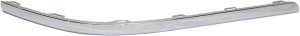 Rear Bumper Molding, Outer Left (Driver) for Volkswagen Passat 2012-2015, Replacement