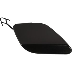 Front Bumper Tow Hook Cover for Ford Fusion 2017-2018, Primed (Ready to Paint), Fits S/Sport/SE/Titanium/Platinum Models, Incl. Hybrid and Energi, Replacement